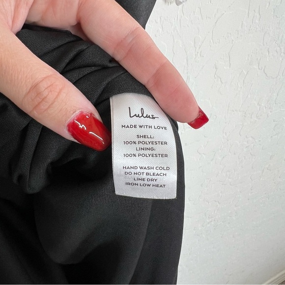 Lulus Modern Moments Green and Black Color Block Satin Midi Dress - Picture 10 of 11